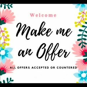 All reasonable offers considered!!